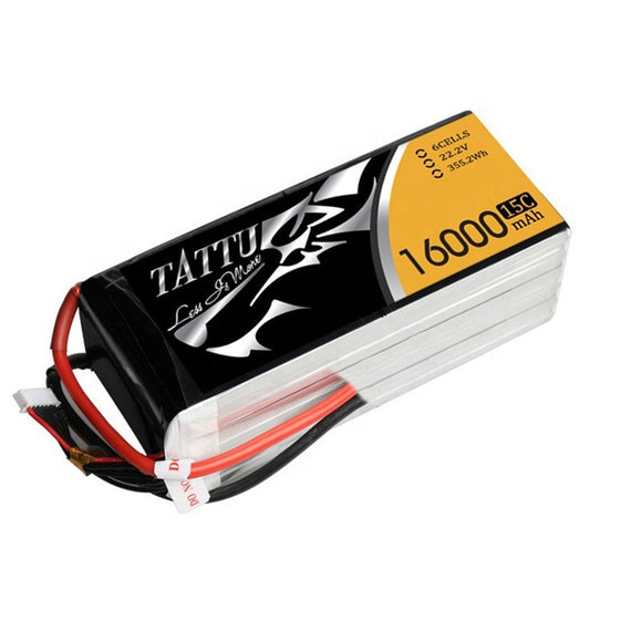 High Quality 22.2v 6s 16000mah Lipo Battery Pack For Agricultural Spraying Uav Drone