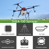 10L Agricultural UAV Drone Crop Sprayer for Plant Protection and Fumigation