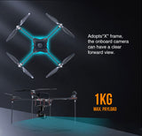 Folding Carbon Fiber Quadcopter Drone for Mapping Survey Powerline Inspection