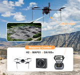 Folding Carbon Fiber Quadcopter Drone for Mapping Survey Powerline Inspection