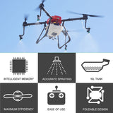 10L Agricultural UAV Drone Crop Sprayer for Plant Protection and Fumigation