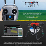 10L Agricultural UAV Drone Crop Sprayer for Plant Protection and Fumigation