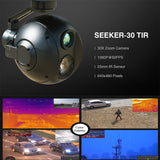 FE30 TIR Thermal Infrared Imaging 30X Optical Zoom Drone Camera with 3-axis Gimbal UAV Camera for Security Monitoring