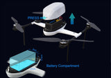 Swan Long Endurance Quadcopter UAV Drone for Mapping Survey and Delivery