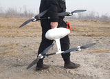 Swan Long Endurance Quadcopter UAV Drone for Mapping Survey and Delivery